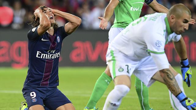 Rejoint sur le fil par Saint-Etienne, le PSG laisse de nouveau filer des points