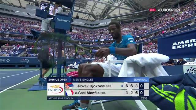 Monfils avait (enfin) passé la vitesse supérieure : Les temps forts du 3e set