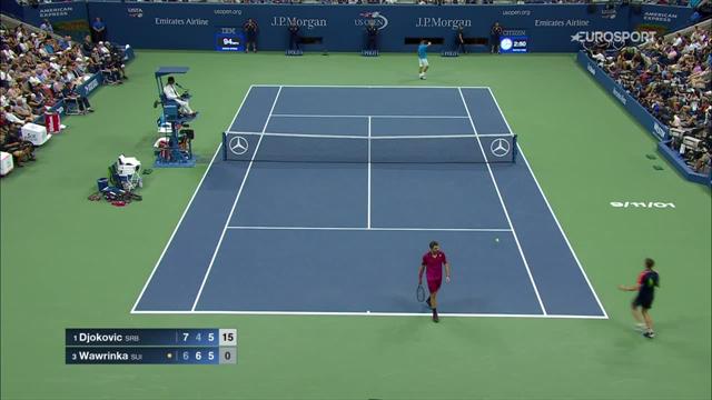 Best plays of the US Open final: Wawrinka beats Djokovic to claim US Open Best plays of the US Open final: Wawrinka beats Djokovic to claim US Open