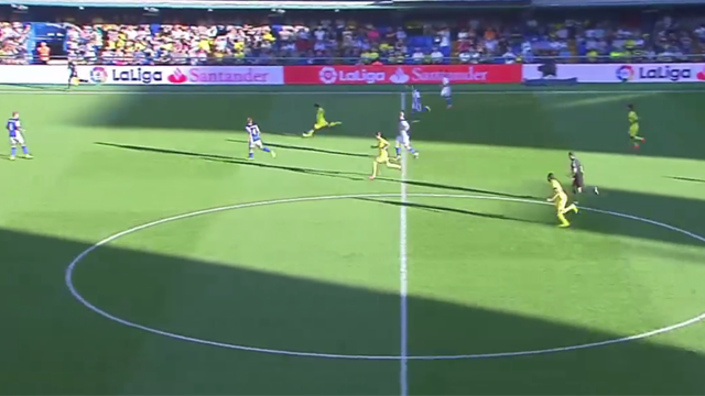Villarreal peut remercier Sansone, auteur d’un magnifique lob du milieu de terrain
