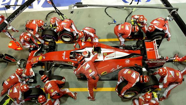Les employés de Ferrari pas à la fête pendant les fêtes...