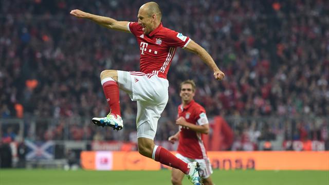 Bayern carve out two-point lead at top with Hertha win