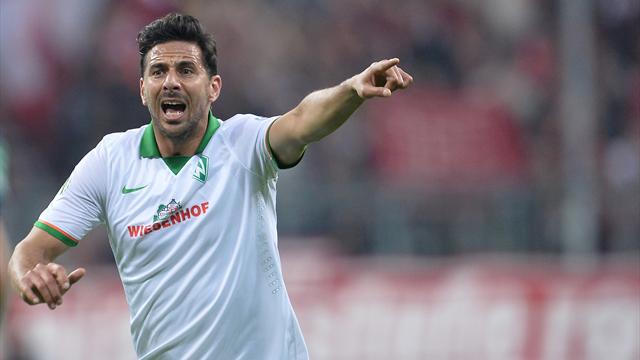 Baumann: Pizarro vor November zurück im Werder-Trikot