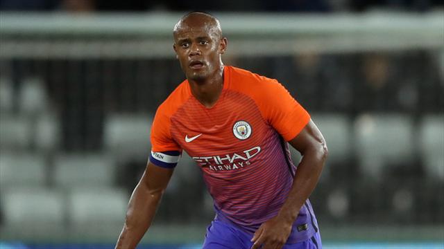 Manchester City await Vincent Kompany news after comeback ends in late injury