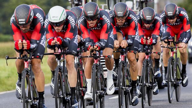 BMC Racing gewinnt Teamzeitfahren