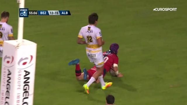 Le résumé de Beziers - Albi en vidéo