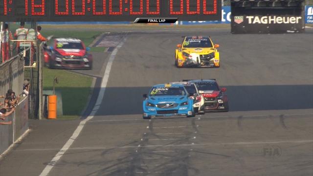 WTCC: Björk siegt mit kaputter Radaufhängung WTCC: Björk siegt mit kaputter Radaufhängung