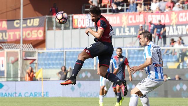 Pescara-Genoa: probabili formazioni e statistiche