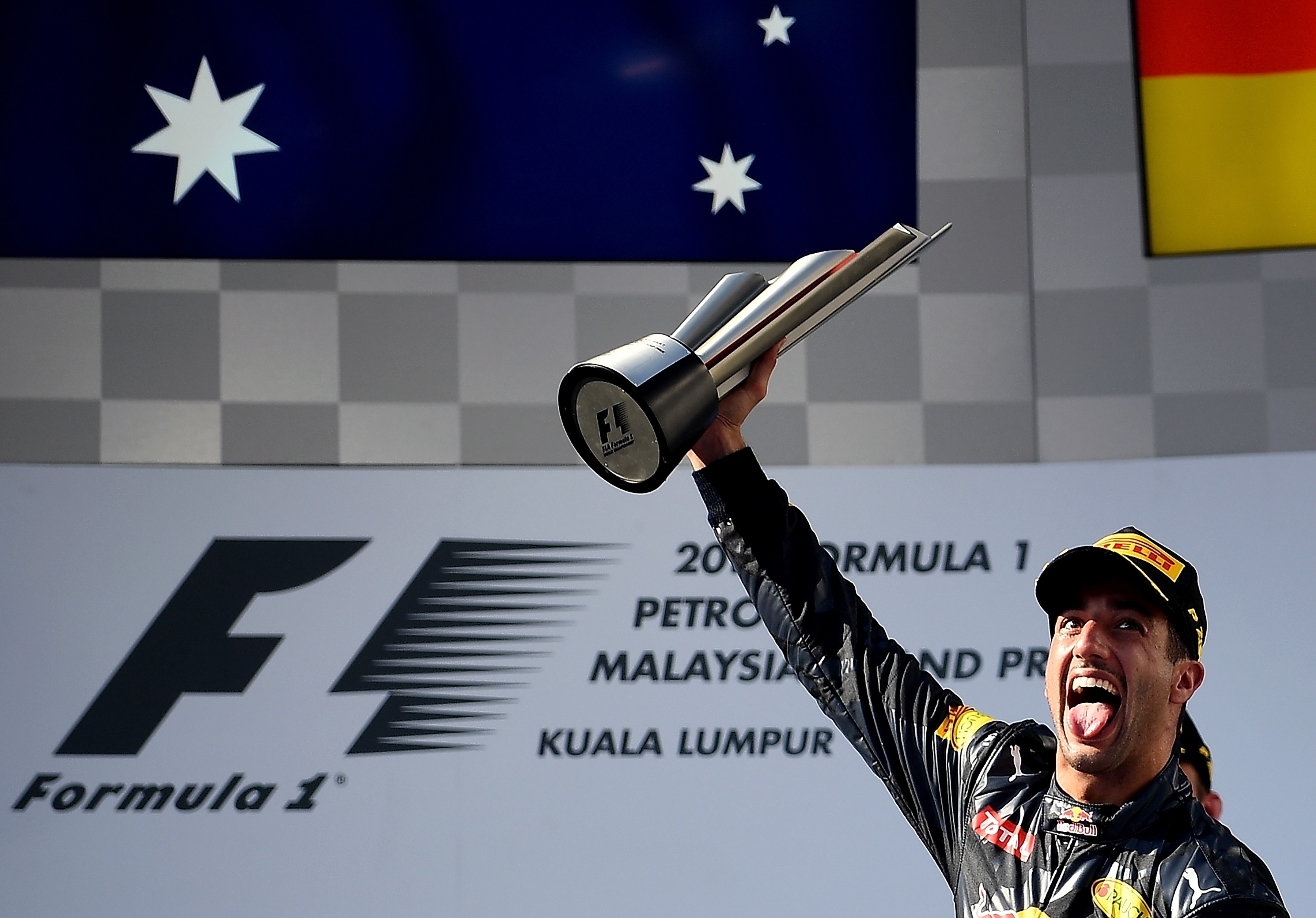 Daniel Ricciardo (Red Bull) au Grand Prix de Malaisie 2016