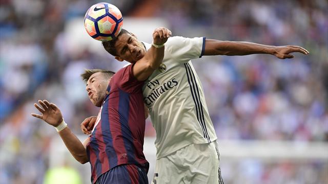 Varane touché à une cuisse, Benzema à un genou : sale dimanche pour les Français du Real