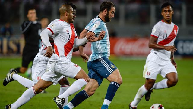 Perú-Argentina: Sin Messi la vida se vuelve gris (2-2)