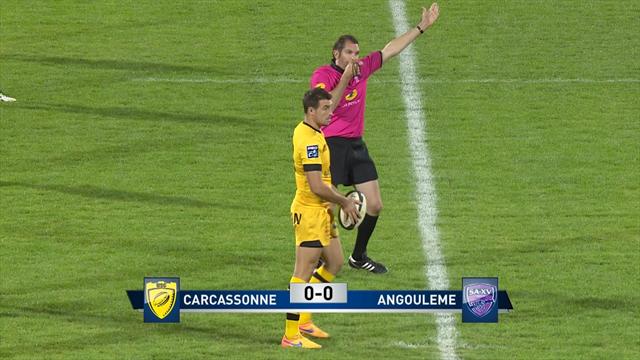 Le résumé de Carcassonne - Soyaux-Angoulême en vidéo