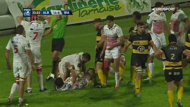 Le résumé de Albi - Biarritz en vidéo
