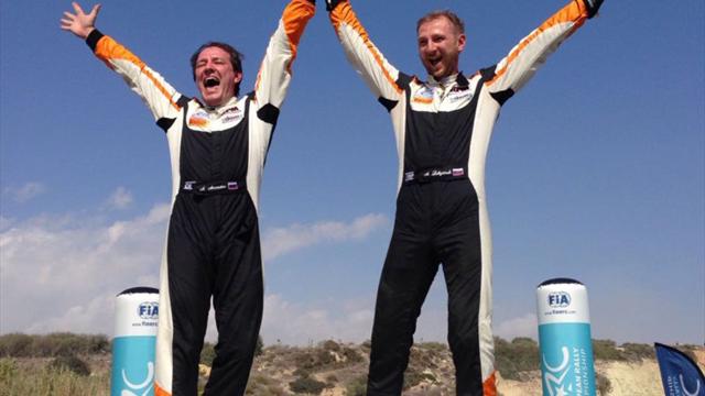 Lukyanuk gana el rally de Chipre y también la Love Cyprus Golden Stage