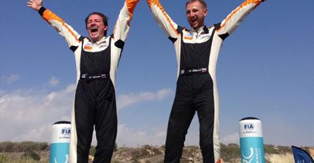 Лукьянюк и Арнаутов выиграли ралли Кипра и завоевали серебро чемпионата Европы