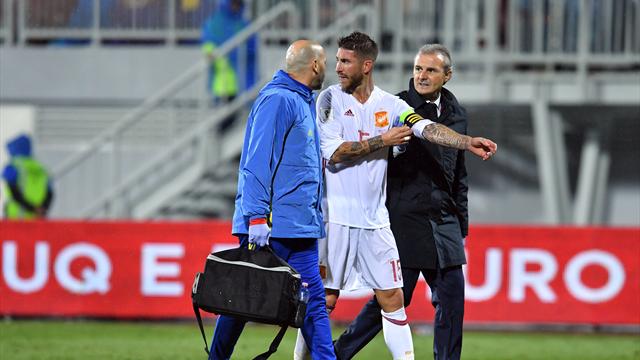 Sorti après une blessure au genou, Ramos peut craindre le pire