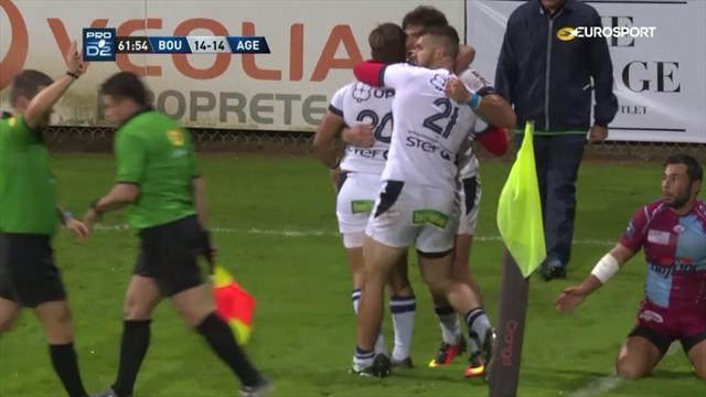 Le résumé de Bourgoin – Agen en vidéo