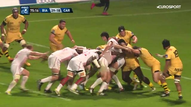 Le résumé de Biarritz - Carcassonne en vidéo