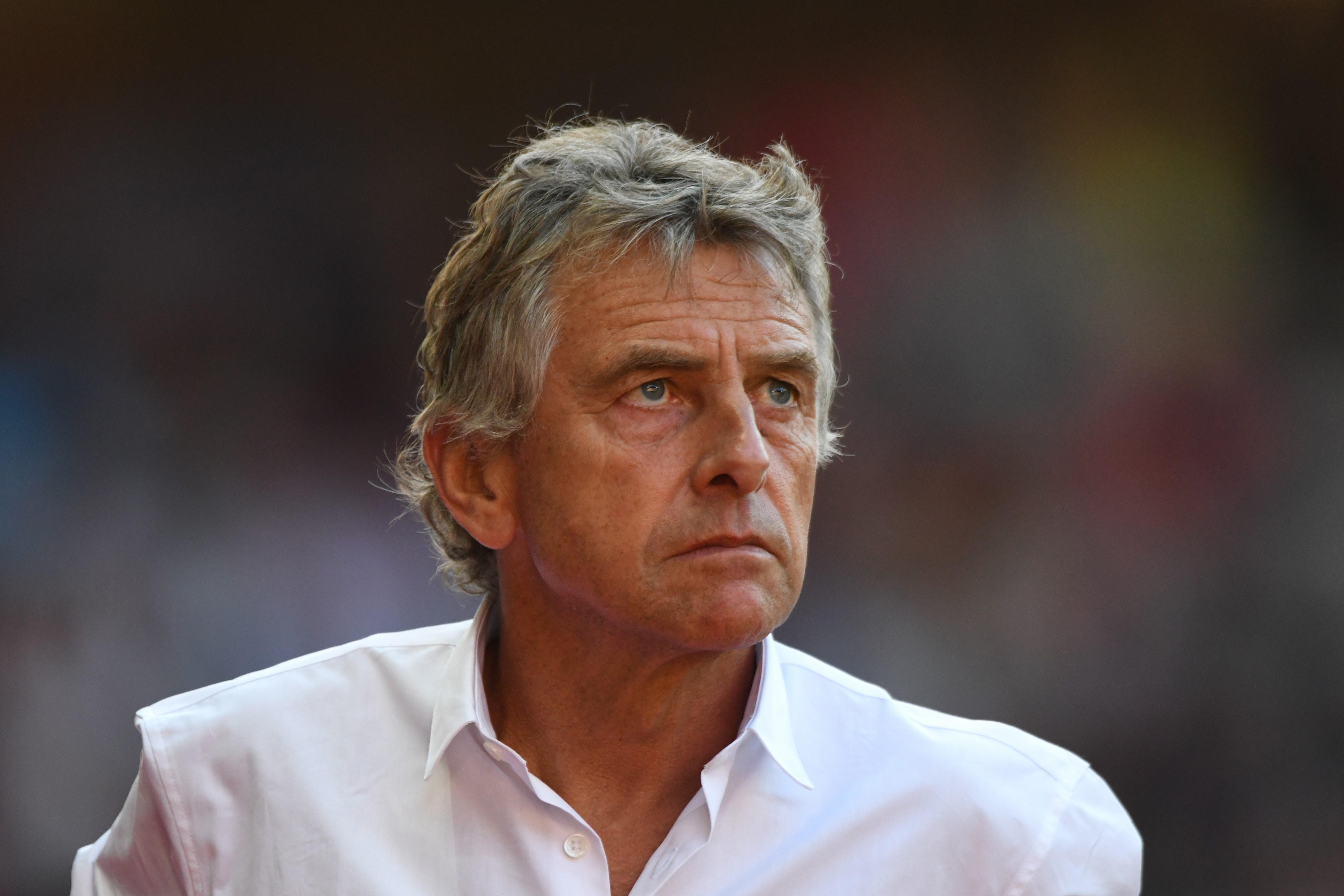 Christian Gourcuff, l'entraîneur du Stade Rennais.