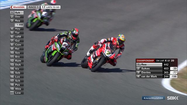 Davies storms to victory in Jerez, Rea closes on World Superbike title Davies storms to victory in Jerez, Rea closes on World Superbike title