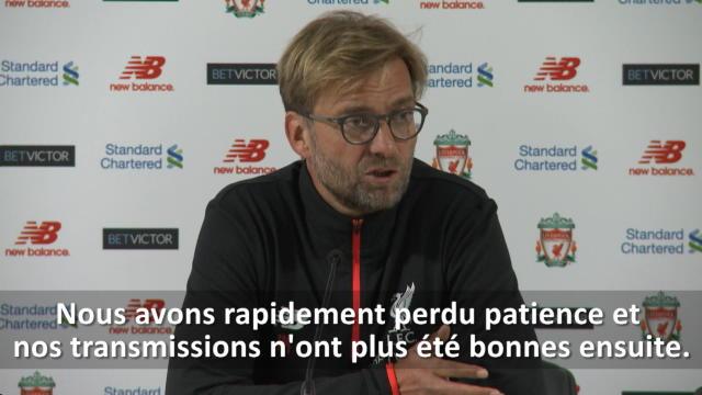 Klopp : "Peut-être que c'est ce que Man United voulait" Klopp : "Peut-être que c'est ce que Man United voulait"