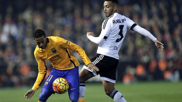 El Valencia no gana al Barcelona en Mestalla desde hace casi diez años