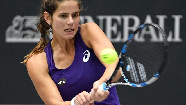 Tennis: Görges und Barthel im Achtelfinale