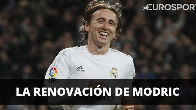 El Real Madrid oficializa la renovación de Modric