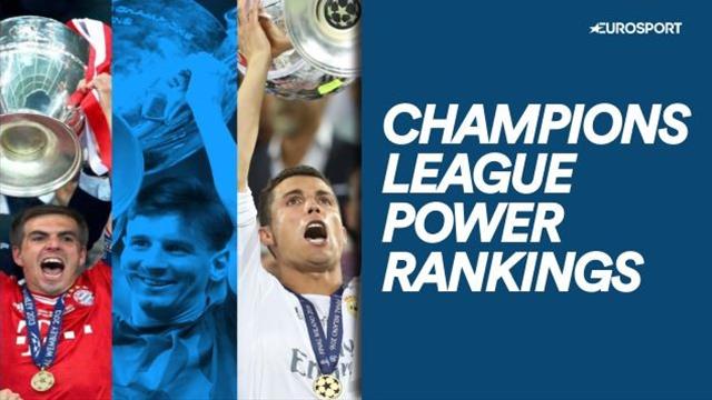 Champions League power rankings - who are the favourites on current form? Champions League power rankings - who are the favourites on current form?