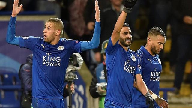 1-0. Mahrez prolonga el sueño del Leicester y lo deja a un paso de octavos