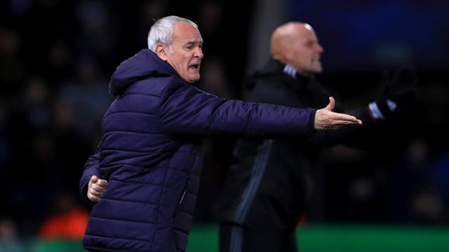 Claudio Ranieri angry with Leicester side despite them nearing knockout stages