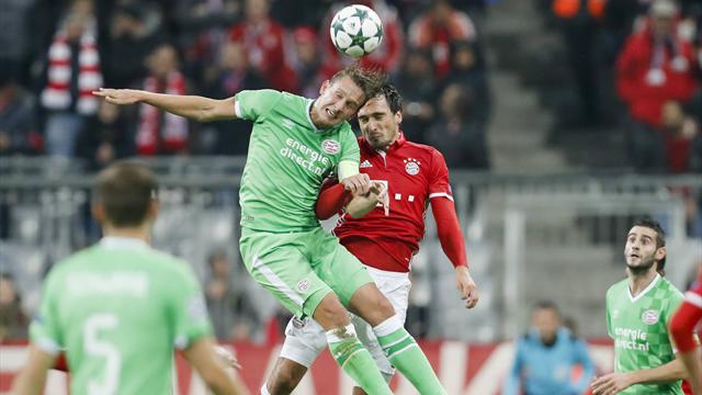 Dominante Bayern putzen Eindhoven weg