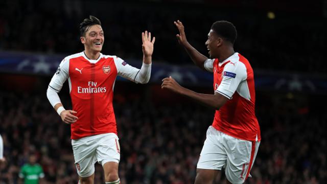 Mesut Ozil scores hat-trick as Arsenal make light work of Ludogorets