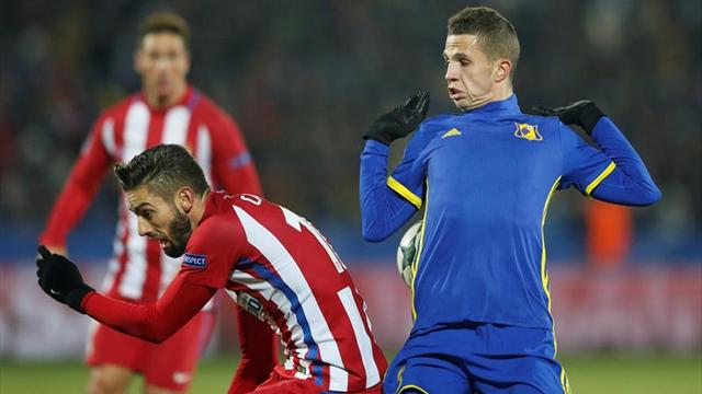 Carrasco: "Estoy muy feliz; espero marcar más goles"