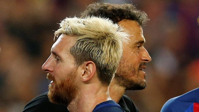 Luis Enrique : "Comme si Messi jouait dans la cour de récréation"