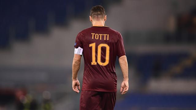 La Roma gâche malgré Totti, les Espagnols au ralenti