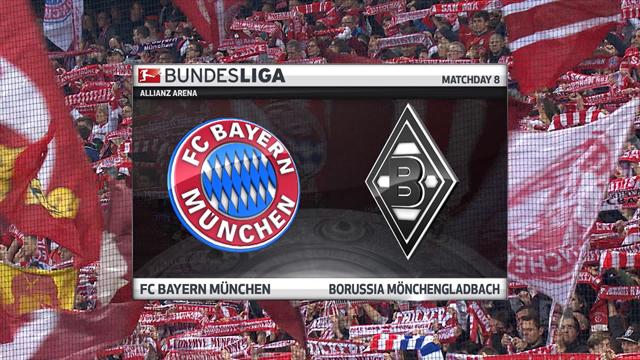 Highlights: Bayern Munich cruise past Borussia Monchengladbach Highlights: Bayern Munich cruise past Borussia Monchengladbach