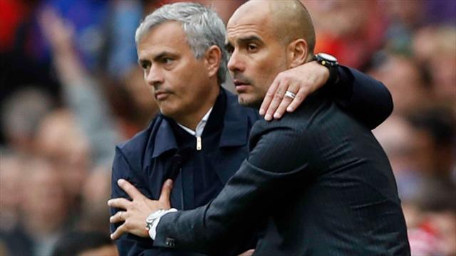 Mourinho et Guardiola traversent une mauvaise passe en Angleterre
