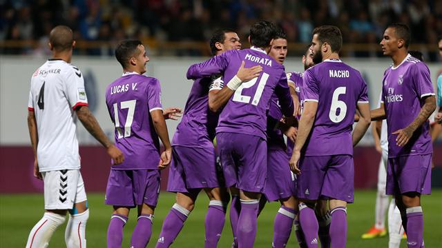 Impitoyable, le Real Madrid a étrillé Cultural Leonesa