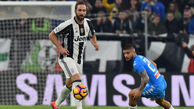 Higuain n’a pas manqué ses retrouvailles avec le Napoli