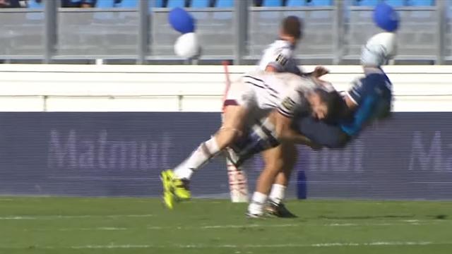Timani, Goujon, Slimani et Lakafia, Van der Merwe, Waisea : Le Top plaquages de la 9e journée