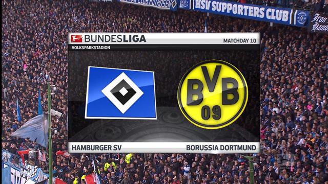 Highlights: Aubameyang hits four in rout of Hamburg Highlights: Aubameyang hits four in rout of Hamburg