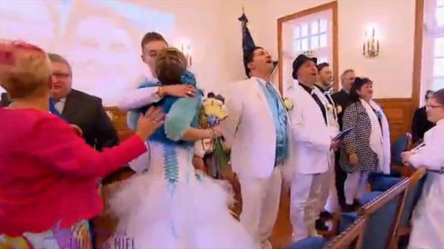 Il déclare son amour pour l’Olympique de Marseille pendant son mariage