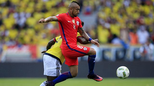 Clasificación Mundial 2018, Colombia-Chile: Un empate que da vida a Argentina (1-1)