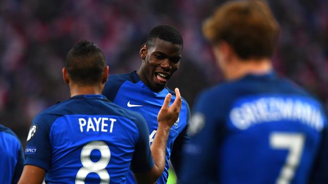 Pogba and Payet help France to win over Sweden