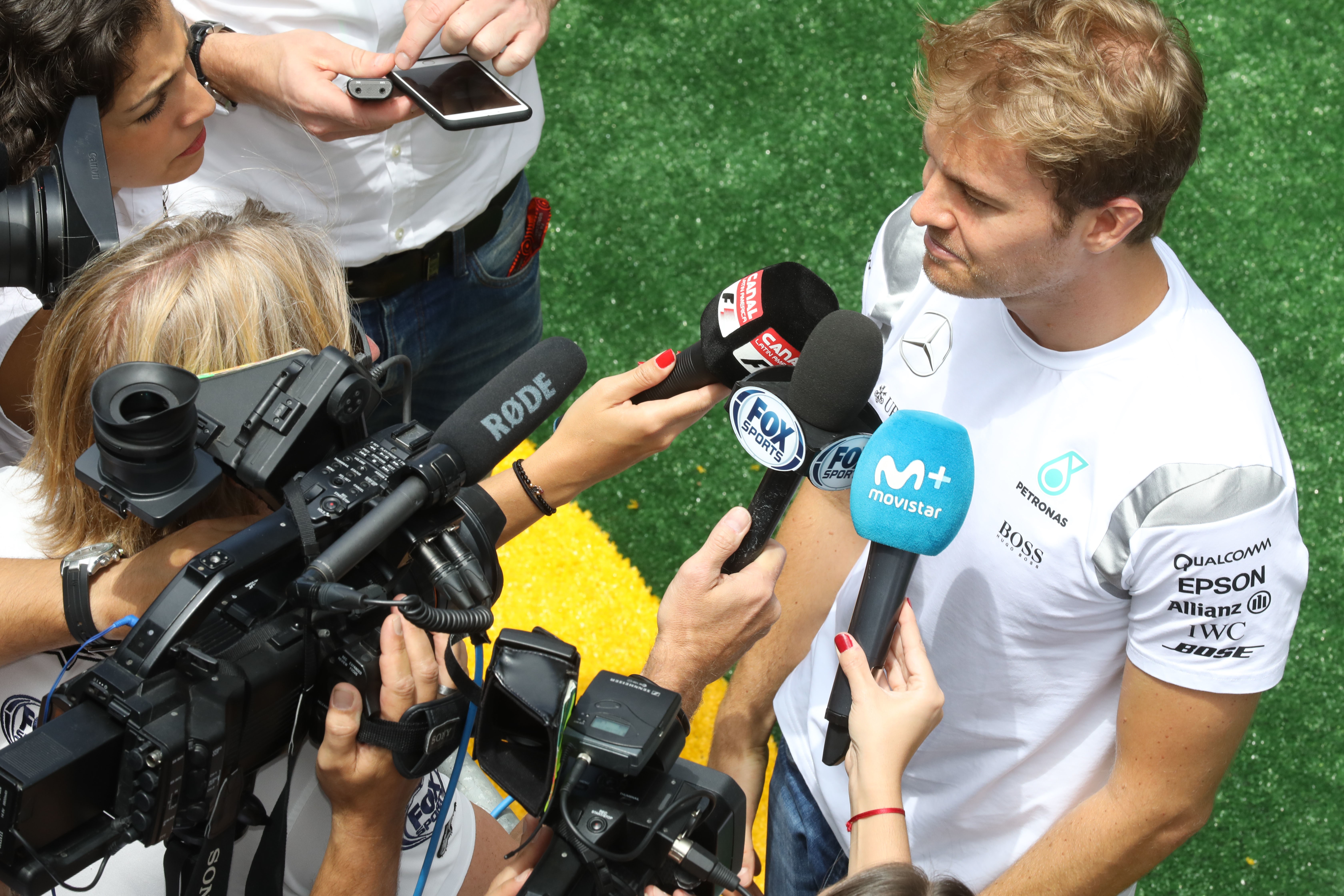 Nico Rosberg (Mercedes) au Grand Prix du Brésil 2016