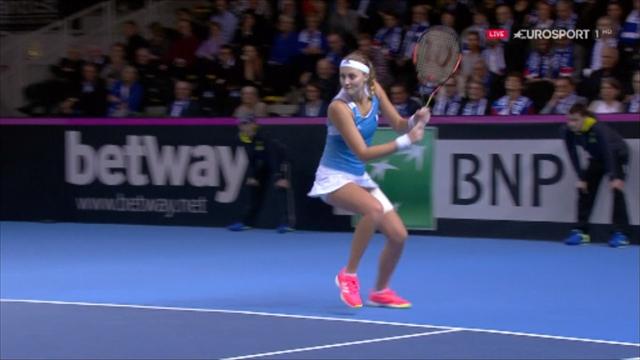 'There's no sign of it ending' - Mladenovic smashes backhand to make it 14-14 'There's no sign of it ending' - Mladenovic smashes backhand to make it 14-14