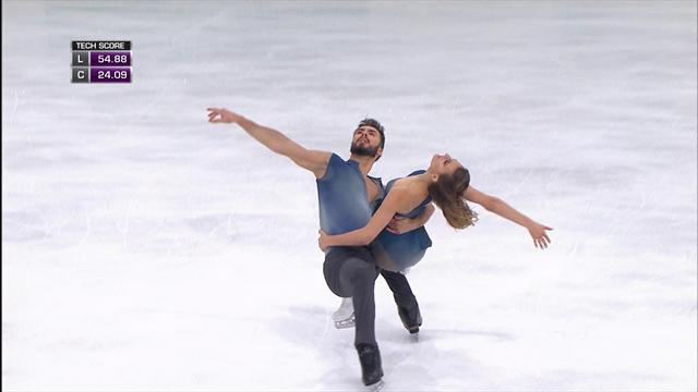 Papadakis and Cizeron win short dance free programme Papadakis and Cizeron win short dance free programme