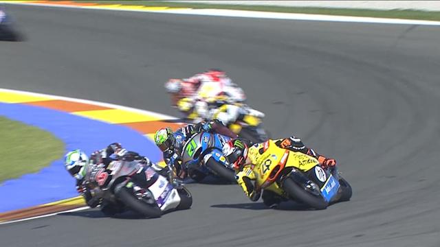 Reifen an Reifen: Große Show von Zarco und Morbidelli (Highlights) Reifen an Reifen: Große Show von Zarco und Morbidelli (Highlights)