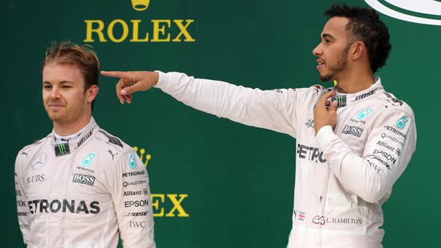 Hamilton'dan Rosberg'e gözdağı